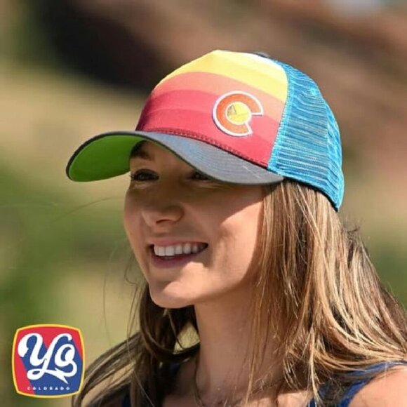 Unisex Snapback Trucker Hat, Sunset Fader Style, Outdoor Cap main image 5